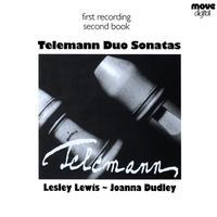 Front cover art for Telemann Duo Sonatas