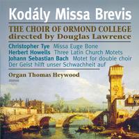 Front cover art for Kodaly Missa Brevis