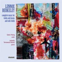 Front cover art for Lennox Berkeley: Music for Violin and Piano and Solo Violin