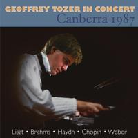 Front cover art for Geoffrey Tozer in Concert: Canberra 1987