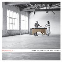 Front cover art for Duo Blockstix – Works for Percussion and Recorder