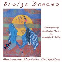 Front cover art for Brolga Dances