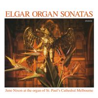 Front cover art for Elgar Organ Sonatas