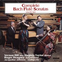 Front cover art for Complete Bach Flute Sonatas, Volume 2