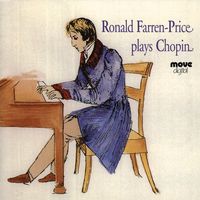 Front cover art for Ronald Farren-Price Plays Chopin