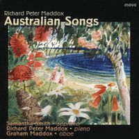 Front cover art for Australian Songs