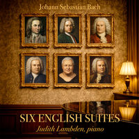 Front cover art for Six English Suites