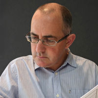 Photograph of Vaughan McAlley Photograph of Vaughan McAlley