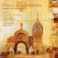 Front cover art for Pictures at an Exhibition Front cover art for Pictures at an Exhibition