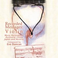 Front cover art for Recorded Messages: Violin