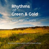 Front cover art for Rhythms of Green and Gold