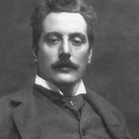Photograph of Giacomo Puccini