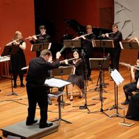 Photograph of Monash University Flute Ensemble Photograph of Monash University Flute Ensemble