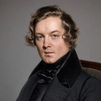 Photograph of Robert Schumann Photograph of Robert Schumann