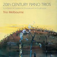 Front cover art for 20th Century Piano Trios Front cover art for 20th Century Piano Trios