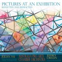 Front cover art for Pictures at an Exhibition: Reflected and Refracted Front cover art for Pictures at an Exhibition: Reflected and Refracted