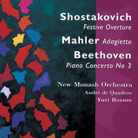 Front cover art for New Monash Orchestra Front cover art for New Monash Orchestra