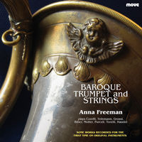 Front cover art for Baroque Trumpet and Strings Front cover art for Baroque Trumpet and Strings