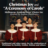 Front cover art for Christmas Joy and a Ceremony of Carols Front cover art for Christmas Joy and a Ceremony of Carols