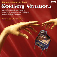Front cover art for Goldberg Variations Front cover art for Goldberg Variations