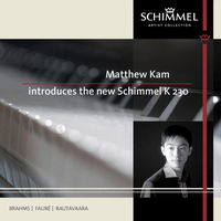 Front cover art for Matthew Kam introduces the new Schimmel K 230 Front cover art for Matthew Kam introduces the new Schimmel K 230