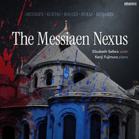 Front cover art for The Messiaen Nexus Front cover art for The Messiaen Nexus