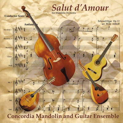 Front cover art for Salut d'Amour
